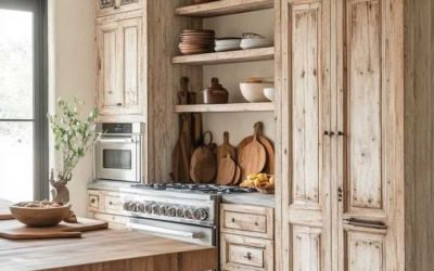 کابینت مدرن وایت واش؛ ترکیبی از سادگی، نور و سبک مینیمال